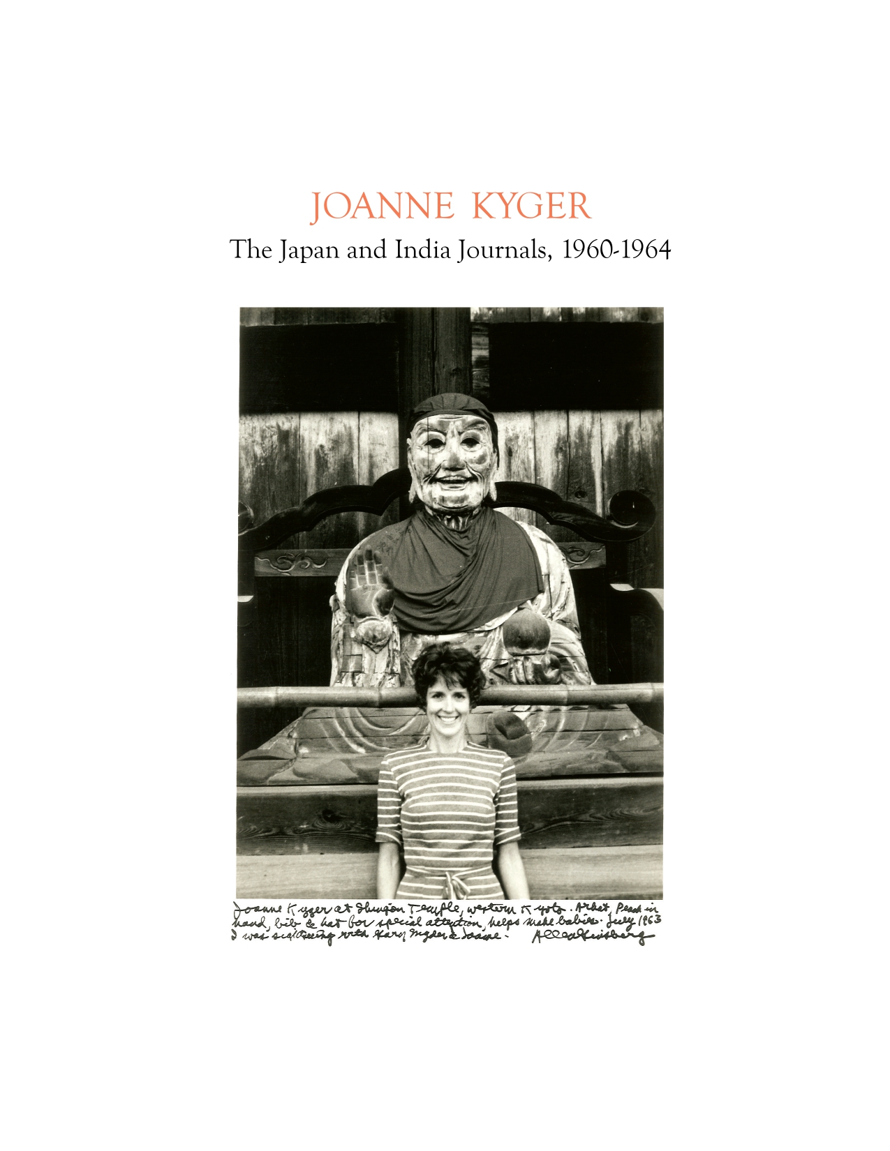 The Japan and India Journals, 1960–1964
