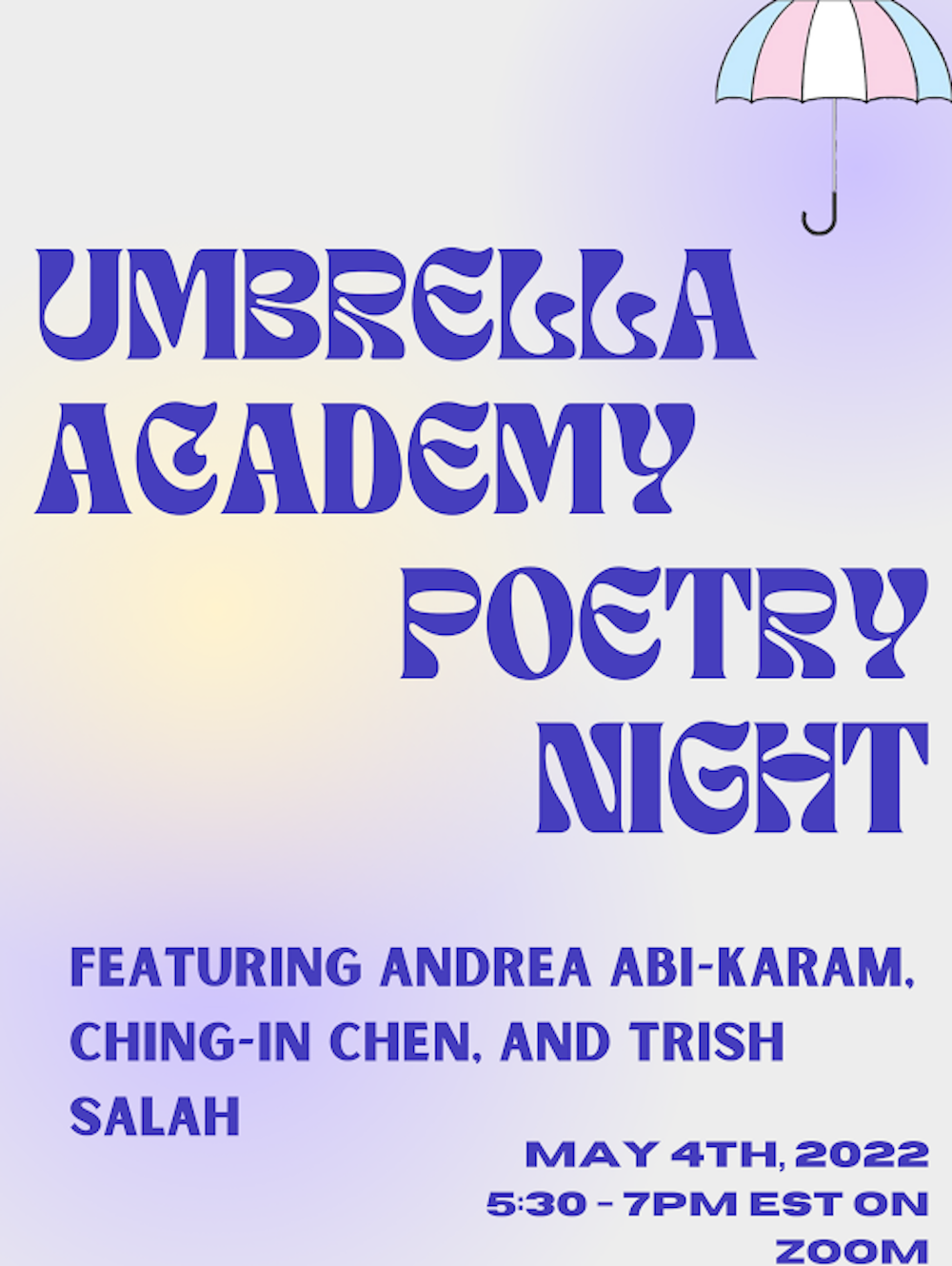 Umbrella Academy Poetry Night