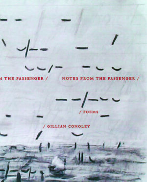 gillian conoley notes from the passenger cover art